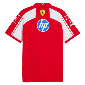 Scuderia Ferrari F1 Team PUMA 2026 Official Red Driver Polo Tee Shirt