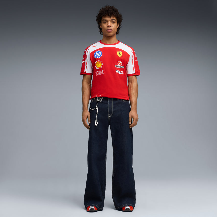 Scuderia Ferrari F1 Team PUMA 2026 Official Licenced Red Team Tee Shirt