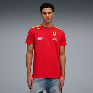 Scuderia Ferrari WEC Hypercar PUMA 2026 Official Licensed Red Drivers Tee Shirt