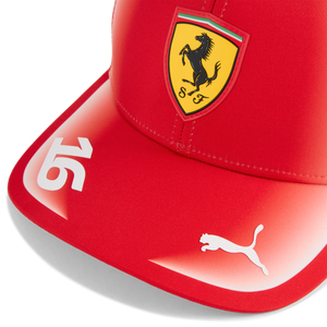 Scuderia Ferrari F1 Team PUMA 2026 Official Red Charles Leclerc Baseball Cap
