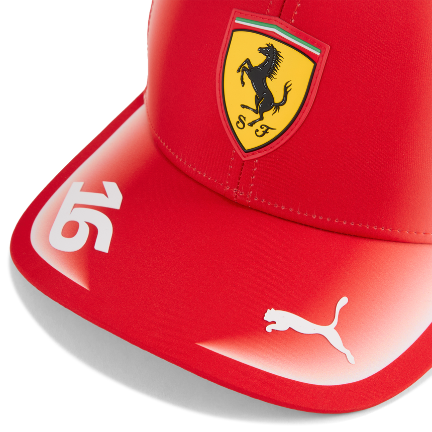 Scuderia Ferrari F1 Team PUMA 2026 Official Red Charles Leclerc Baseball Cap