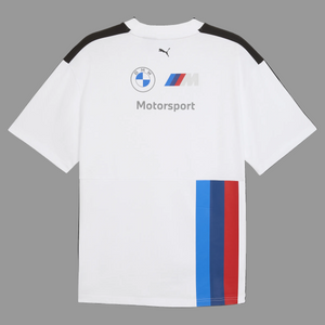 BMW Motorsport M Sport PUMA 2026 White Official Licensed Drivers Tee Shirt