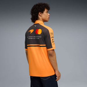 Mclaren F1 Team PUMA 2026 Officially Licensed Papaya Polo Tee Shirt