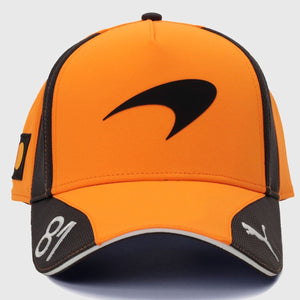 Mclaren F1 Team PUMA 2026 Official Licensed Oscar Piastri Drivers Cap