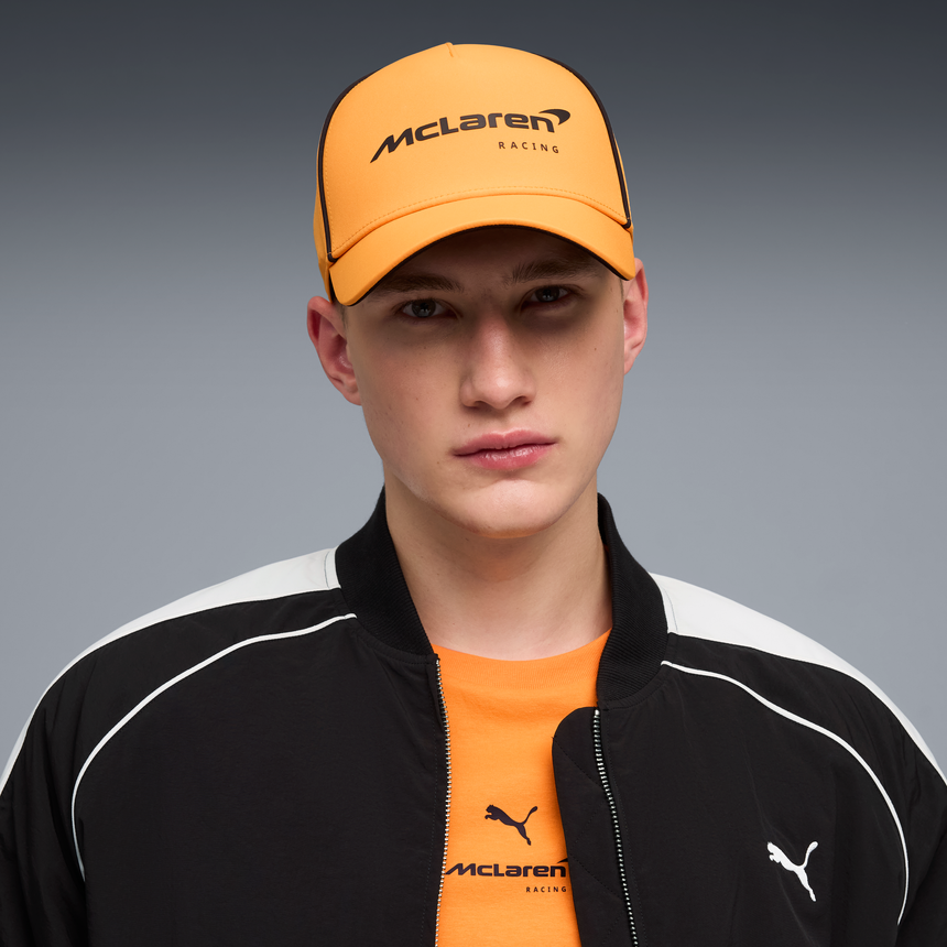 Mclaren Racing F1 Team PUMA 2026 Papaya Adjustable Size Baseball Cap