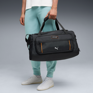 Mclaren Racing F1 Team PUMA 2026 Official Black Travel Duffle Bag