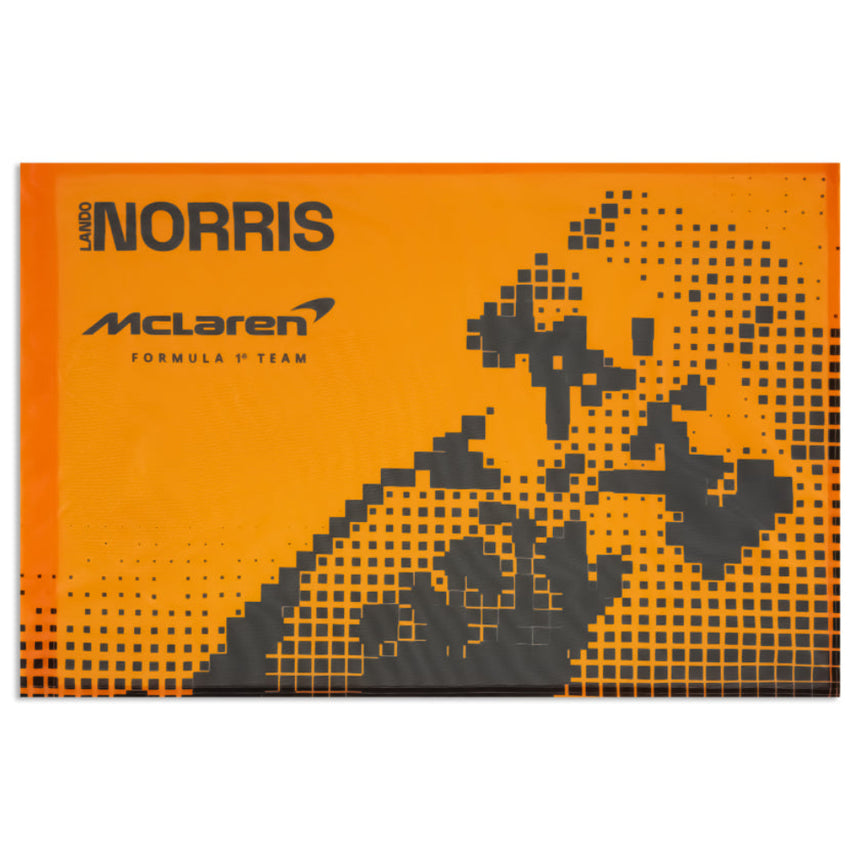 Mclaren F1 Team PUMA 2026 Official Licensed Black/Papaya Lando Norris Flag