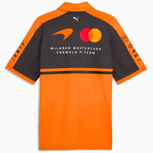 McLaren F1 Team PUMA 2026 Official Licensed Papaya Team Polo Tee Shirt