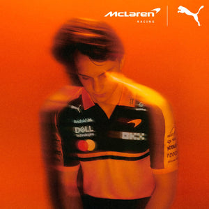 McLaren F1 Team PUMA 2026 Official Licensed Papaya Team Polo Tee Shirt