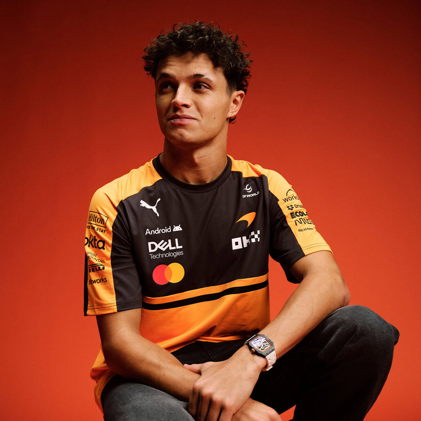 McLaren F1 Team PUMA 2026 Official Licensed Papaya Lando Norris #1 Tee Shirt