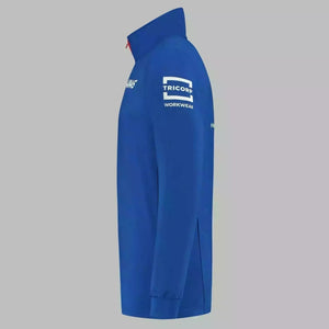 Haas F1 Team Official Licensed Blue 1/4 Zip Sweatshirt