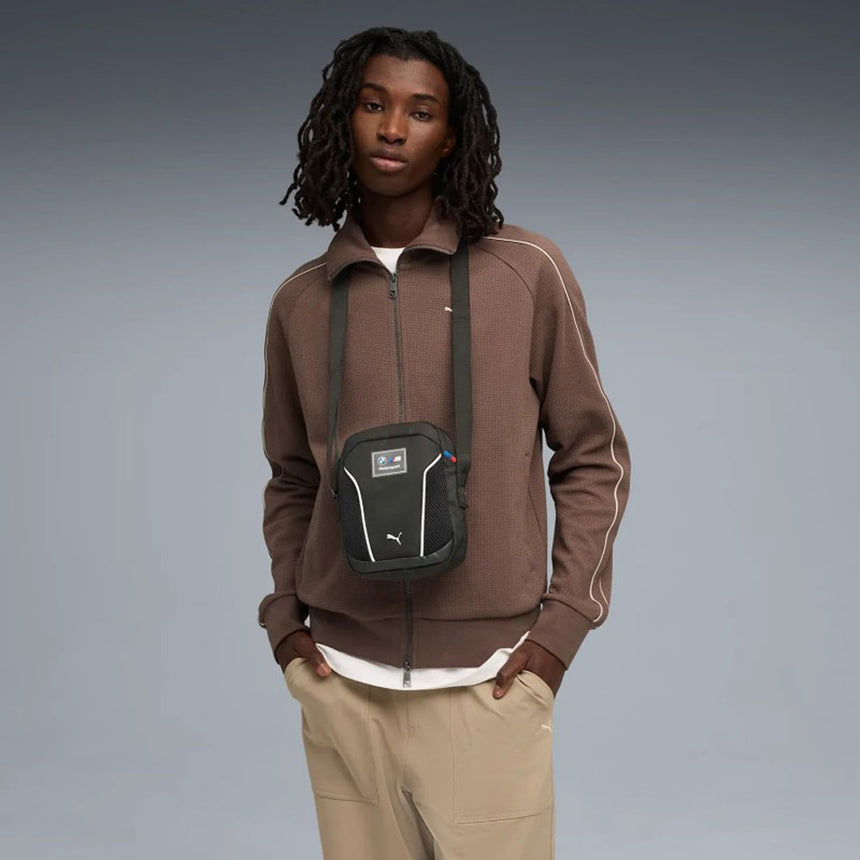 BMW M Sport Motorsport Black Premium Portable Shoulder Bag