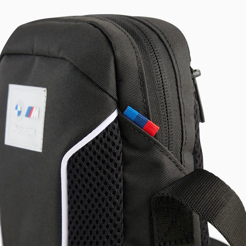 BMW M Sport Motorsport Black Premium Portable Shoulder Bag