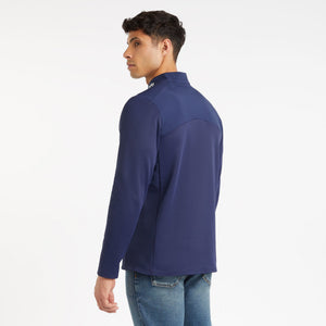 Williams Racing Umbro Official License Navy 1/4 Zip Team Fleece Sweatshirt