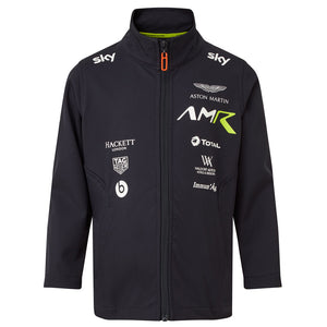Aston Martin Racing AMR Kids Navy Softshell Team Jacket