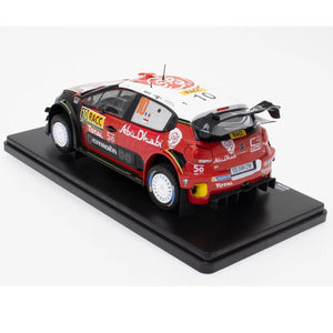 IXO 1:24 Citroen C3 WRC Sebastien Loeb Rally RACC Catalunga-Costa Daurada 2018