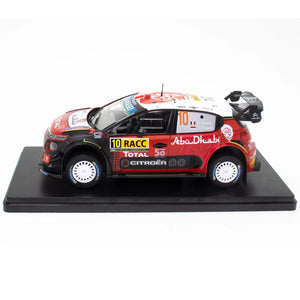 IXO 1:24 Citroen C3 WRC Sebastien Loeb Rally RACC Catalunga-Costa Daurada 2018