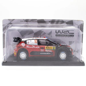 IXO 1:24 Citroen C3 WRC Sebastien Loeb Rally RACC Catalunga-Costa Daurada 2018