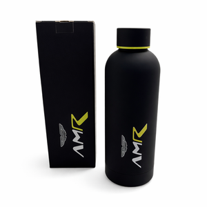 Aston Martin Racing Team AMR Lime Green Stainless Steel Drinks Water Bottle