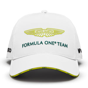 Aston Martin F1 Team 2024 White Adjustable Fit baseball Cap