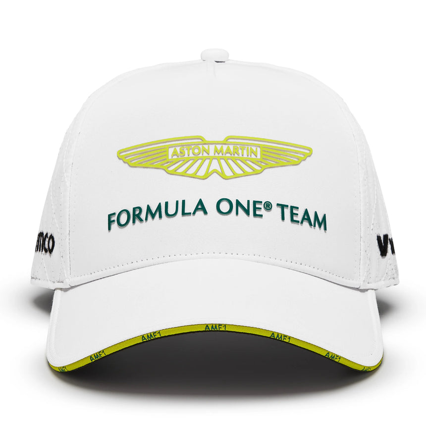 Aston Martin F1 Team 2024 White Adjustable Fit baseball Cap