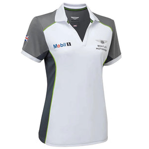 Bentley Motorsport Ladies White Team Poloshirt