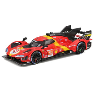 Bburago 1:43 Ferrari 499P 3.0L Turbo Team AF Corse #51 Winner 24h Le Mans 2023
