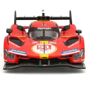 Bburago 1:43 Ferrari 499P 3.0L Turbo Team AF Corse #51 Winner 24h Le Mans 2023