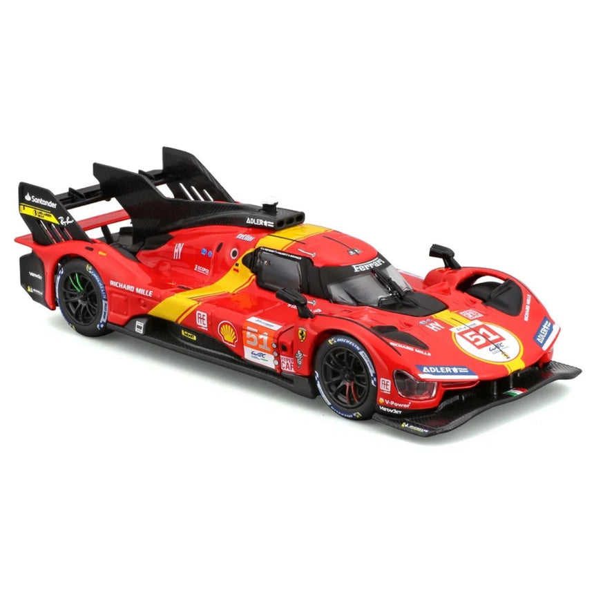 Bburago 1:43 Ferrari 499P 3.0L Turbo Team AF Corse #51 Winner 24h Le Mans 2023