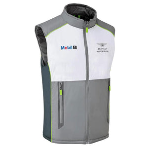 Bentley Motorsport Team Grey/White Padded Reversible Gilet Jacket