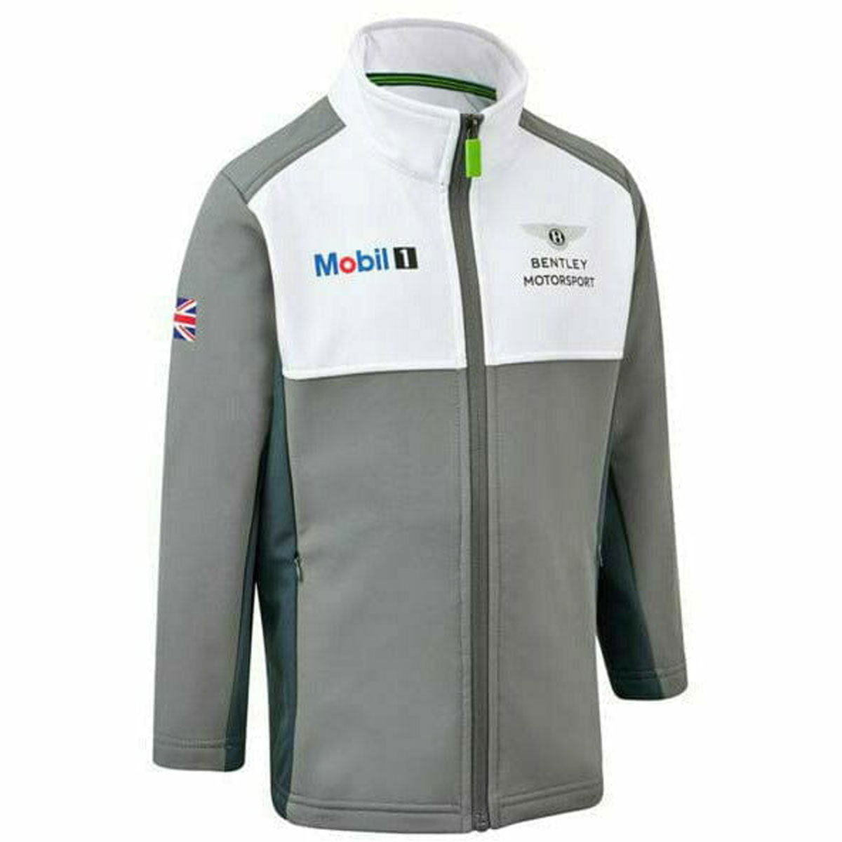 Bentley Motorsport Kids Team Grey Softshell Jacket – Pitwalk