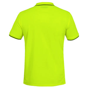 Valentino Rossi VR46 Moto GP Neon Green Polo Hi Visibility Tee Shirt