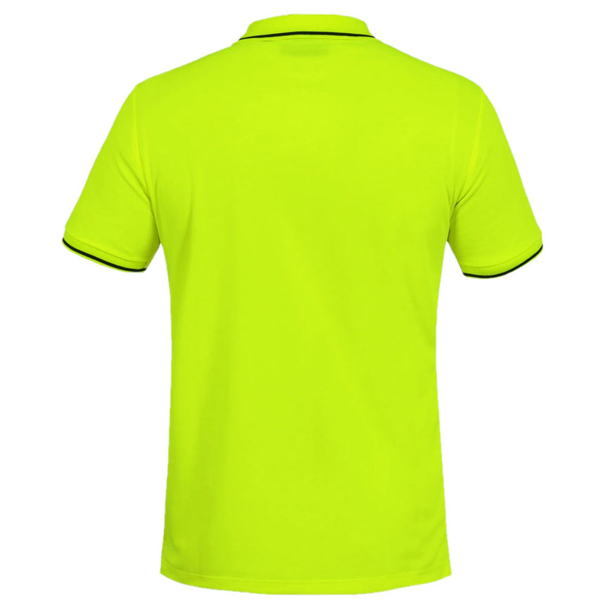 Valentino Rossi VR46 Moto GP Neon Green Polo Hi Visibility Tee Shirt