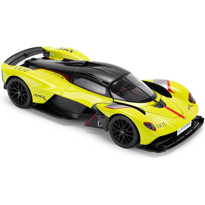 Aston Martin Racing AMR 1:18 Valkyrie Lime Green Diecast Model Car