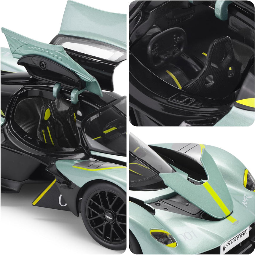 Aston Martin Racing AMR 1:18 Valkyrie Appletree Green Diecast Model Car