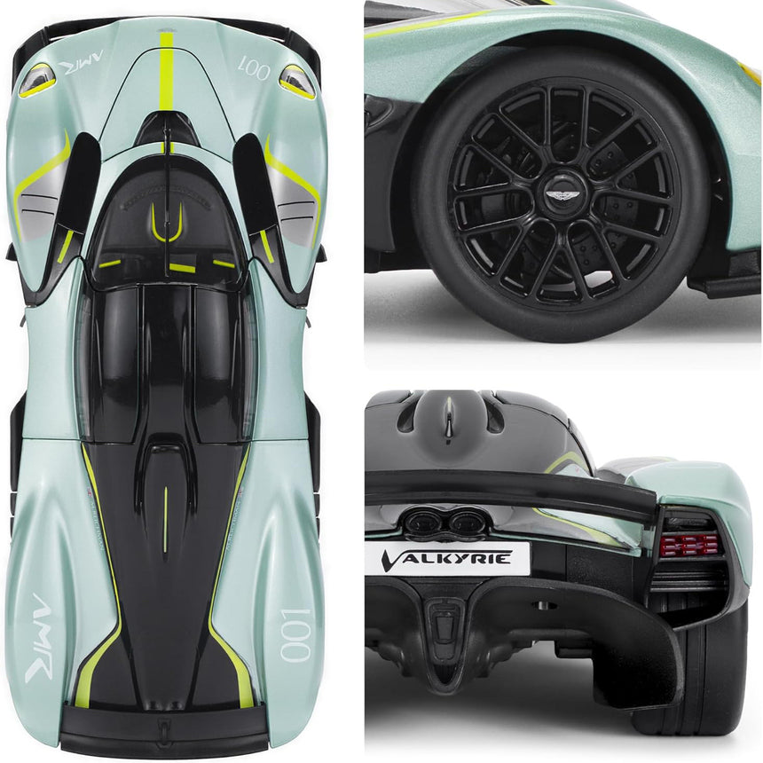 Aston Martin Racing AMR 1:18 Valkyrie Appletree Green Diecast Model Car