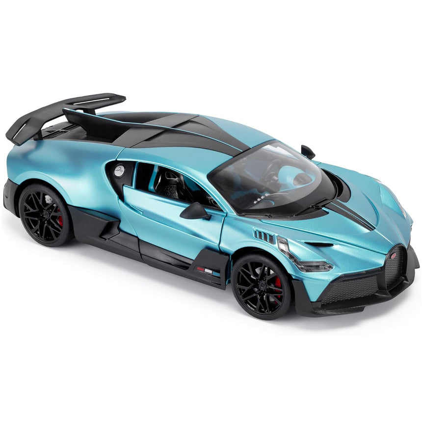 Bugatti Divo 1:18 Scale Sky Blue Diecast Model Car