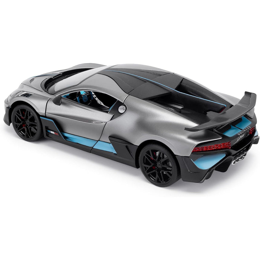 Bugatti Divo 1:18 Scale Grey Diecast Model Car