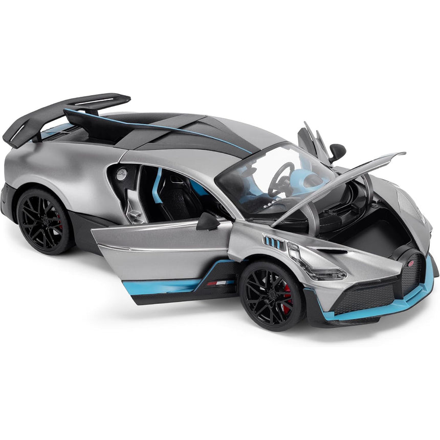 Bugatti Divo 1:18 Scale Grey Diecast Model Car