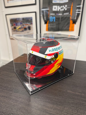 Carlos Sainz 1:1 Scale Scuderia Ferrari Formula 1 Schuberth SF3 ABP 2021 Helmet