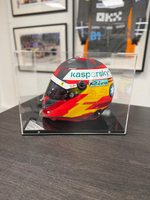 Carlos Sainz 1:1 Scale Scuderia Ferrari Formula 1 Schuberth SF3 ABP 2021 Helmet