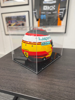 Carlos Sainz 1:1 Scale Scuderia Ferrari Formula 1 Schuberth SF3 ABP 2021 Helmet