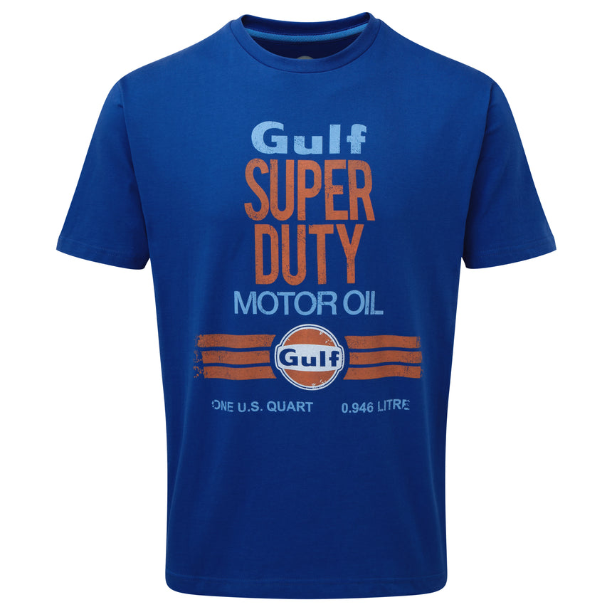 Gulf Racing Royal Blue Heritage Tee Shirt