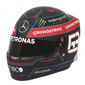 Bell 1:2 Scale 2022 George Russell Mercedes AMG Petronas F1 Mini Helmet