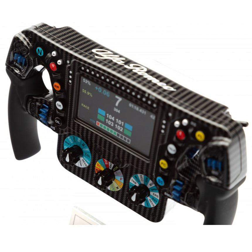 HC Models Alfa Romeo F1 C43 2023 Valtteri Bottas Zhou Guanyu Model Steering Wheel