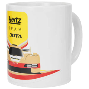 Hertz Team Jota Official White Coffee Mug