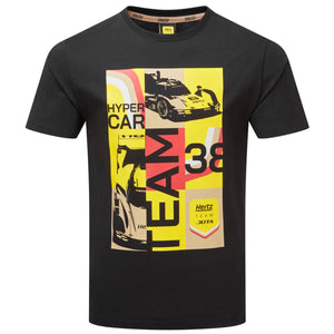 Hertz Team Jota Official Fanwear Black Graphic Tee Shirt