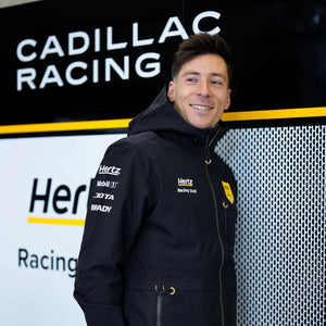 Hertz Team Jota Official Black Team Waterproof Rain Coat Jacket