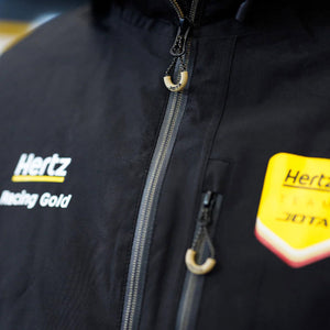 Hertz Team Jota Official Black Team Waterproof Rain Coat Jacket