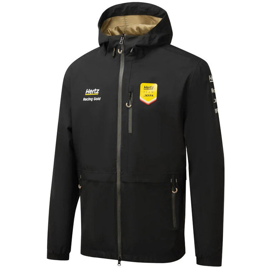 Hertz Team Jota Official Black Team Waterproof Rain Coat Jacket